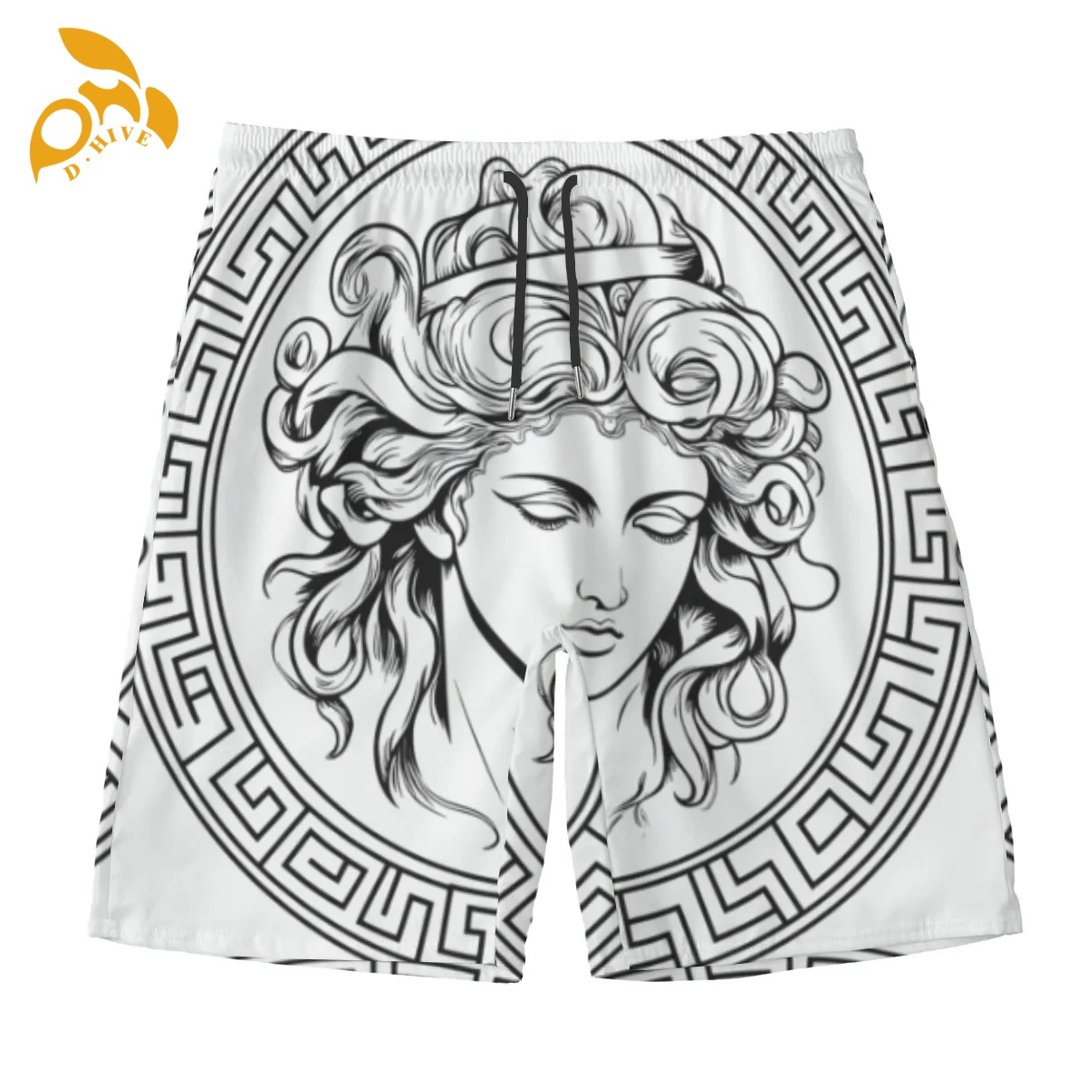 free shipping Tailored Durable Mens Beachwear Short Pants Complete with Matching Undergarment quick-dry high quality soft