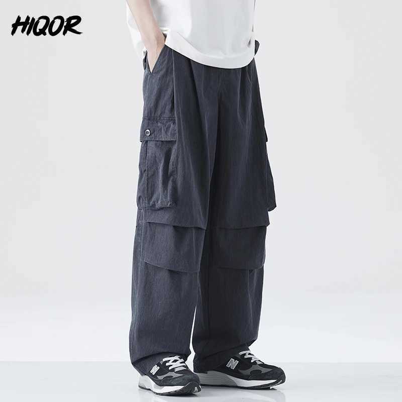 New Straight Mens Pants Baggy Casual Comfortable Stretch Trousers Male Wide Fashion Korean Pants Streetwear Y2K Solid Trousers X250625