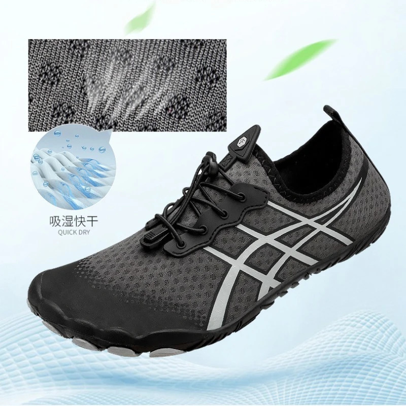 Women Drainage Wading Shoes Quick Dry Boating Water Boots Couple Fishing Surfing Swim Sneakers Barefoot Aqua Shoes Beach Sandals 250624