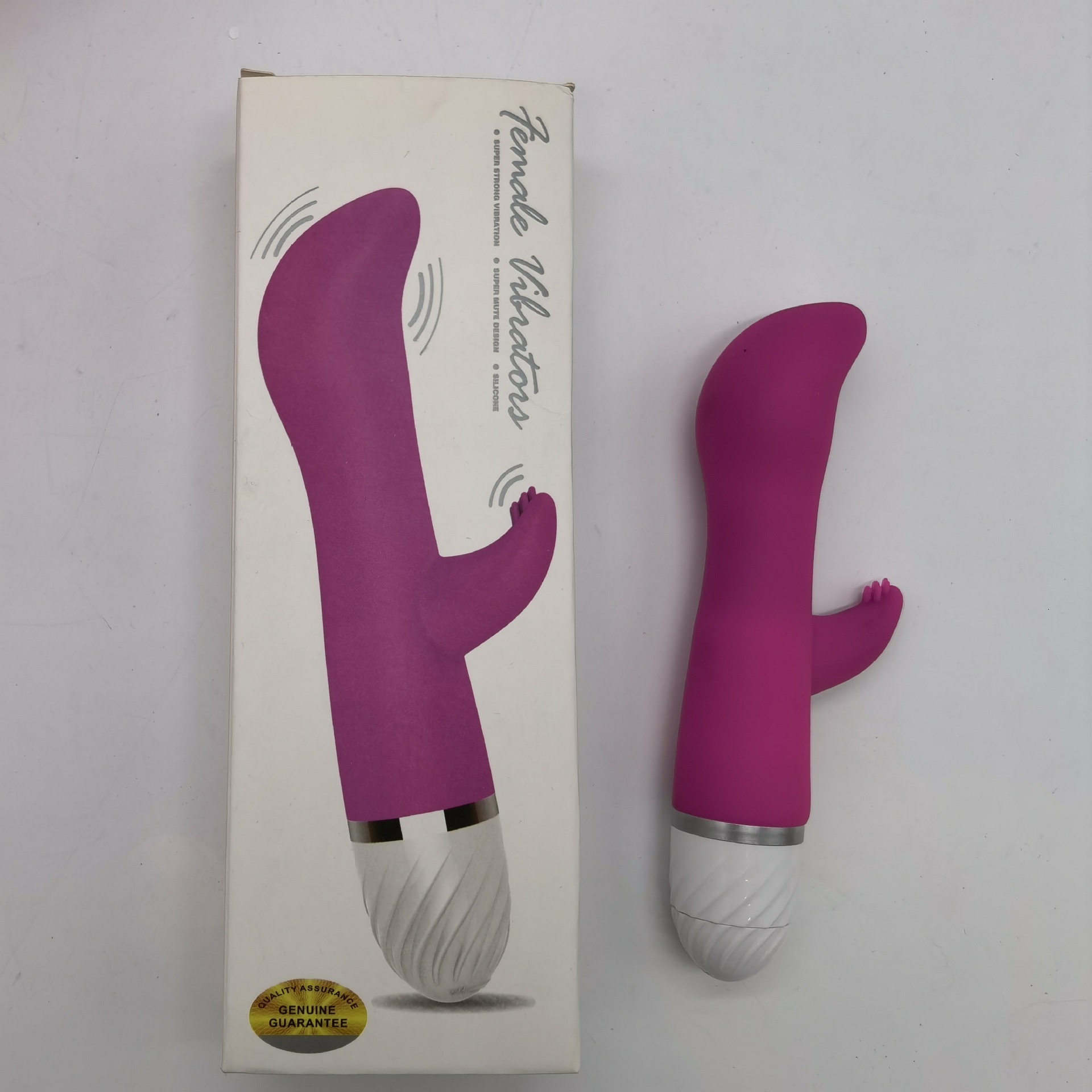 Haoqi Fun Silicone Brush Vibrator Female Masturbator AV Massager Adult Sex Toy