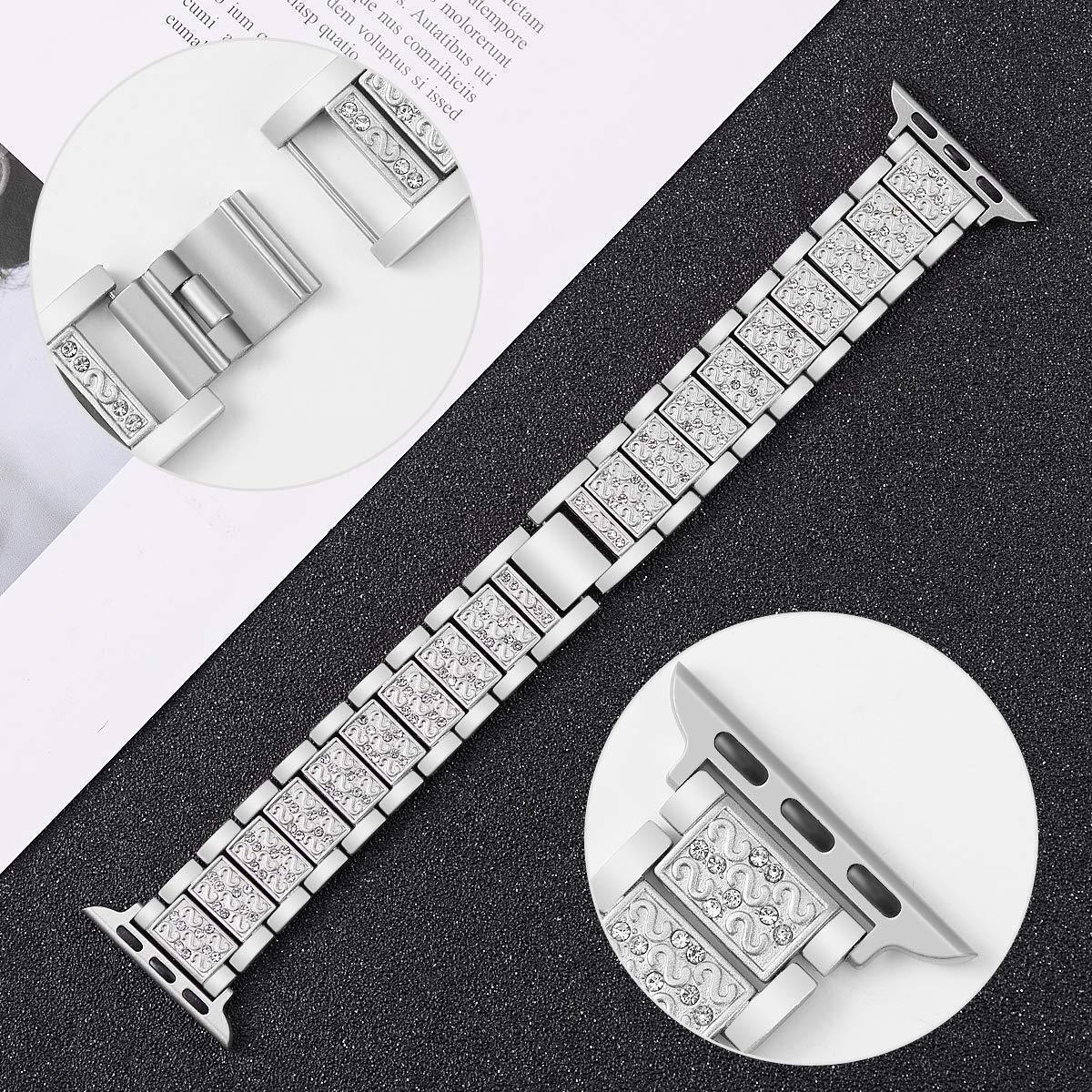 Luxury High End Fashion Watch Strap for Apple iWatch 6/5 SE Series