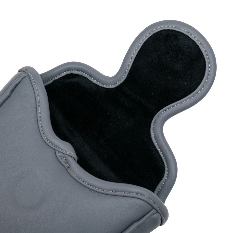 Golf Club Head Covers Half Round Putter Covers Square Club Head Covers Magnetic Closure PU Waterproof Club Head Protectors 250314