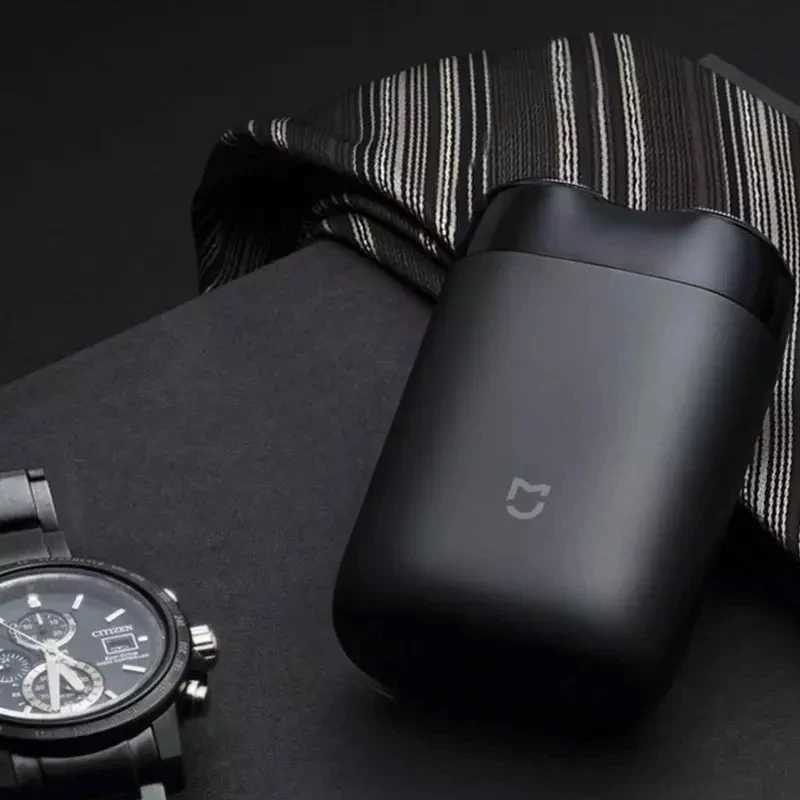 MIJIA Electric Shaver for Men S100 Mi Portable Waterproof Razor Shavers USB Rechargeable With Storage Bag Floating Head W250625