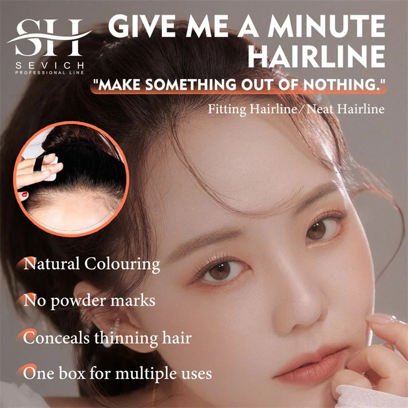 Sevich 5 Colors Concealer Hair Powder 12g Dark Brown Hair Fluffy Powder Instantly Cover Up HairLine Shadow Powder 250625