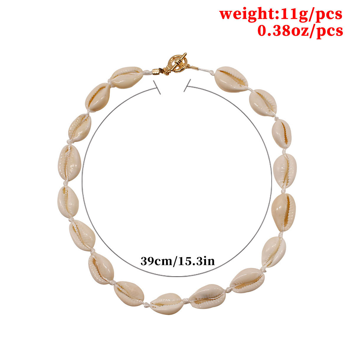 Jewelry Shell Choker Necklace for Women, Unique Creative Versatile Handmade Collarbone Chain Jewelry for Women