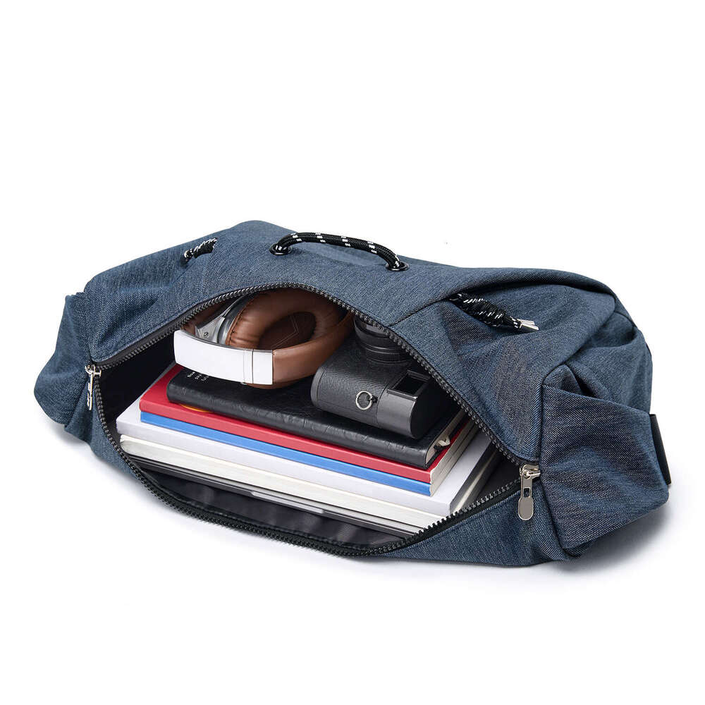 Crossbody Bag For Work Commute, College Student Class Shoulder Bag, Women's Casual Sports Denim Handbag, Men's