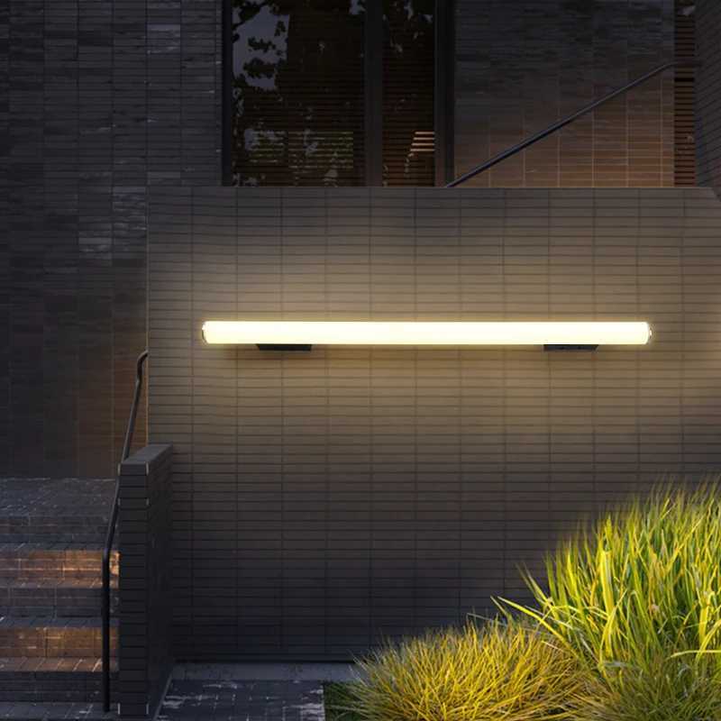Modern Nordic style outdoor high brightness IP65 villa door pillars walls gardens waterproof wall lights LED light sources XJ250624