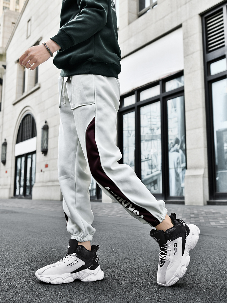 8993-New Fashion Anti Slip Shock Absorbing Basketball Shoes Light Plush Casual Sneakers Men's Running Shoes Warm and Comfortable Sports Training 