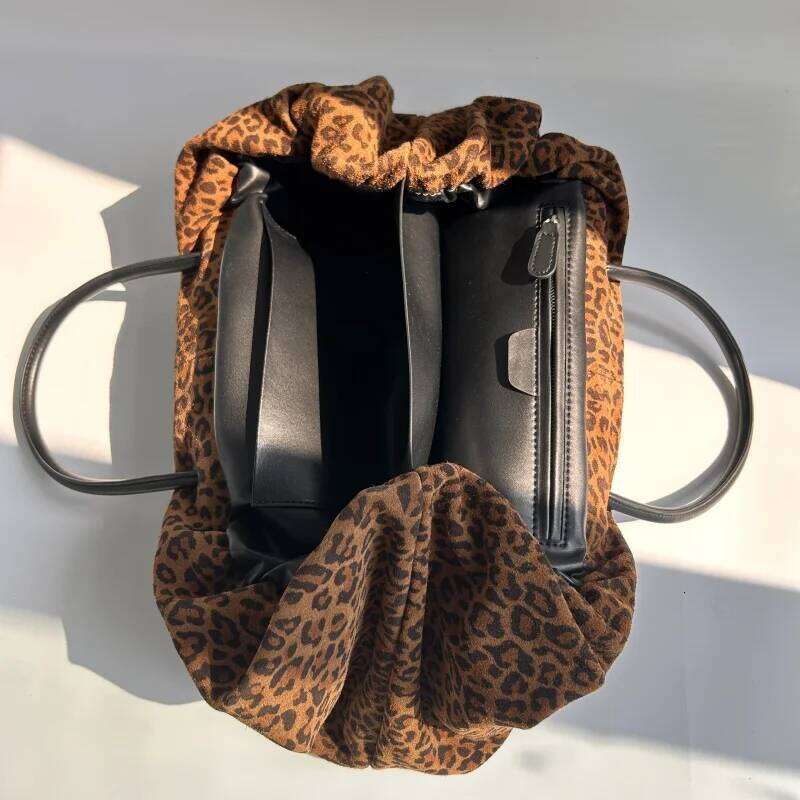 Luxurious Design Bags New Autumn and Winter Suede Frosted Tote Bag, Top Layer Cowhide Large Capacity Handbag For women, Fashionable Travel Bag