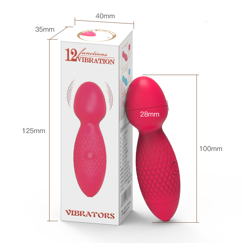 Haoqi Fun New Silicone Mini AV Stick Female Masturbation Massager Adult Sex Toy