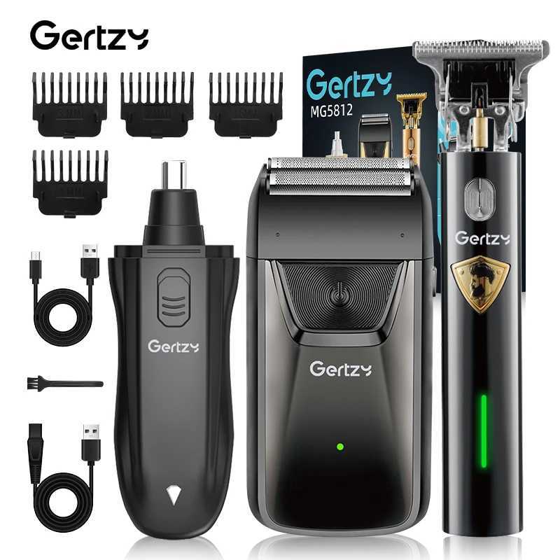 Mens USB Charging Electric Foil Shaver Hair Clipper High-Quality Choice for Gift Giving W250625