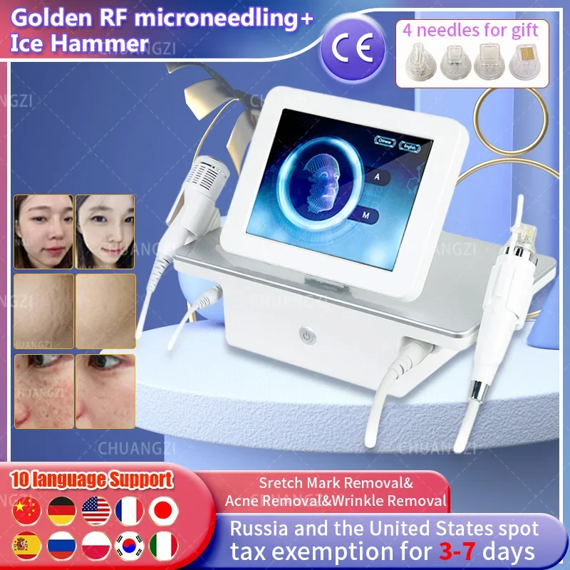 Radiofrequency Microneedling Fractional RF Treatment for Skin Rejuvenation Wrinkle Removal