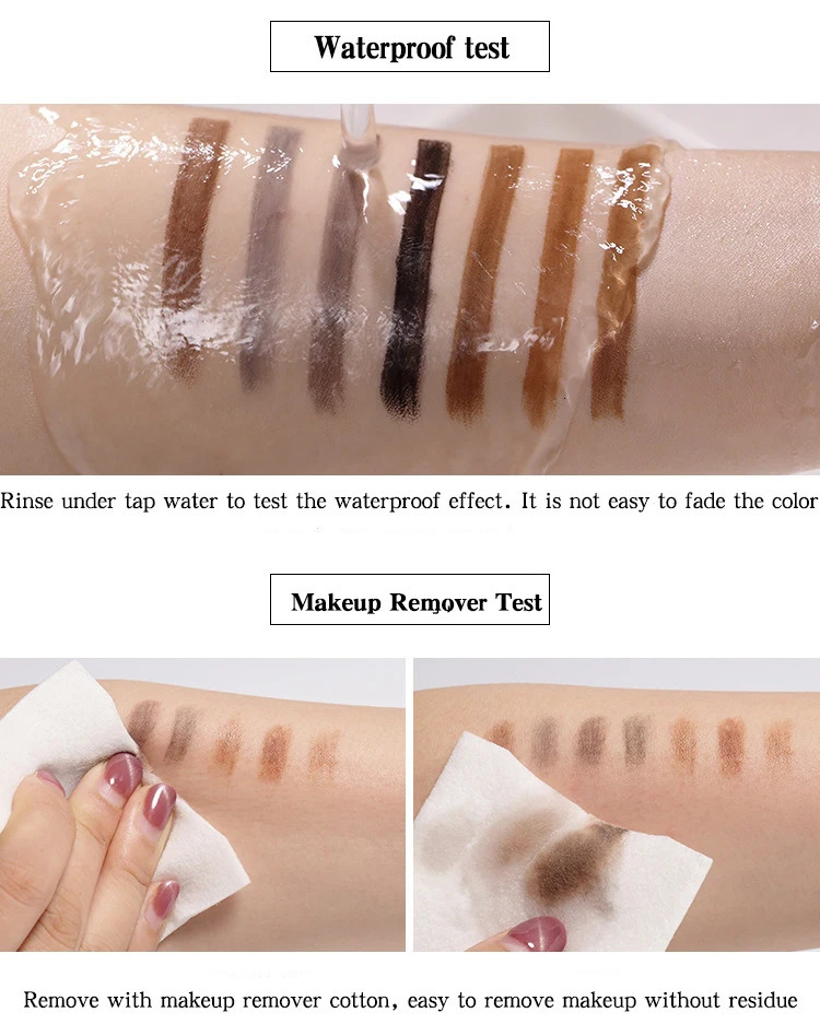 Brown Eyebrow Pencil Cosmetic High Quality Professional Waterproof Original Makeup Beauty String Pencil Natural Long-Lasting 250625