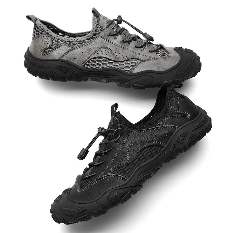 Breathable Sneakers Men Fashion Shoes #GDW24 Climbing Hiking Gym Shoes Men Outdoor Beach Wading Tenis Barefoot Sneakers