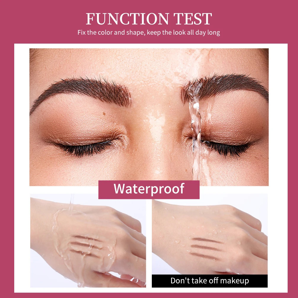 QI Eyebrow Gel Styling Liquid Colorless Transparent Fixed Gel Waterproof Sweat-proof Eyebrow Repair Makeup Gel For Eyebrows 250625