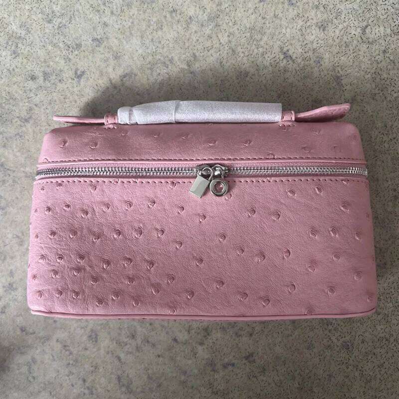 Fashion Brand Women Handbags 2024 Small Box Bucket Bag High Quality Ostrich PU Leather Single Shoulder Bags