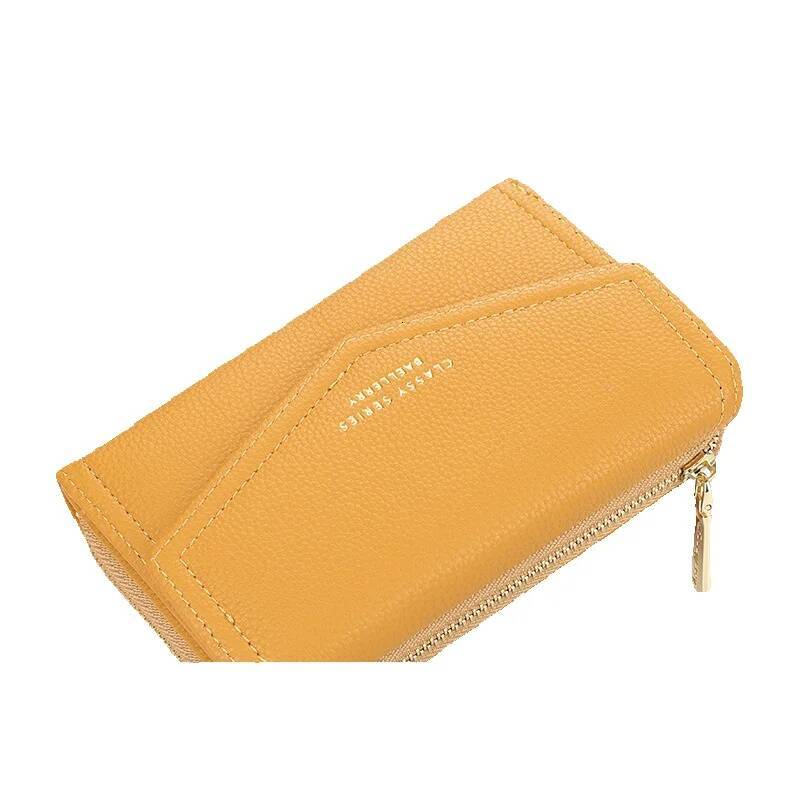 Free Shipping 2025 New Designer Bag Versatile New INS Style Cute Women's High-end Short Wallet With Multiple Card Slots Zipper Coin Purse Small C