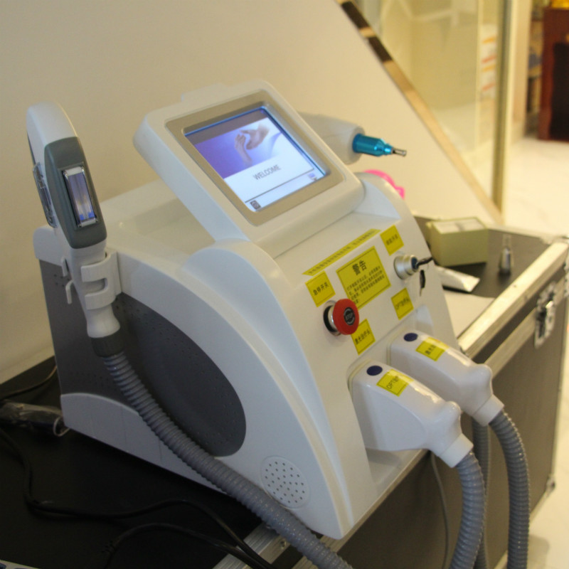 2 In 1 Professional Laser Hair Tatoo Removal Machine IPL OPT Picosecond Laser Device Multifunction Beauty Machine Ice Painless
