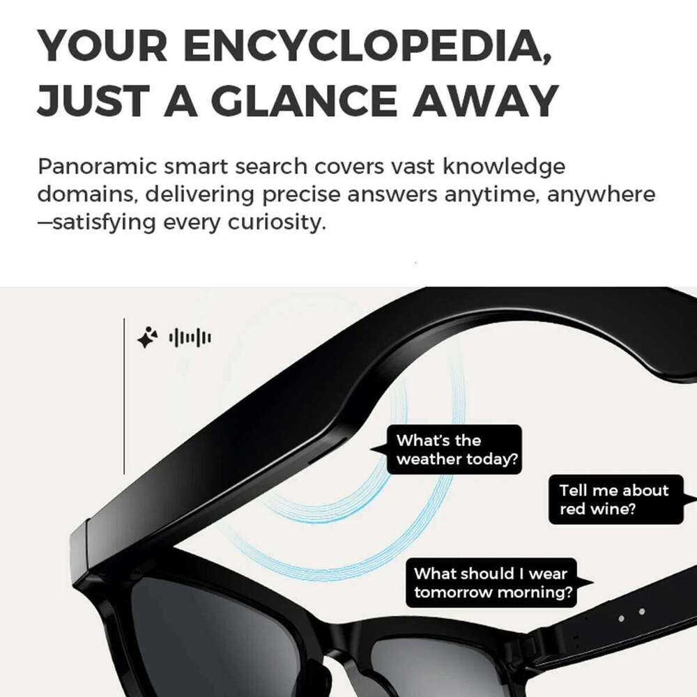 2025 New 1080P HD Camera Smart Glasses AI Translation DVR Camcorder Outdoor Sports Polarized Sunglasses Video Conference Record