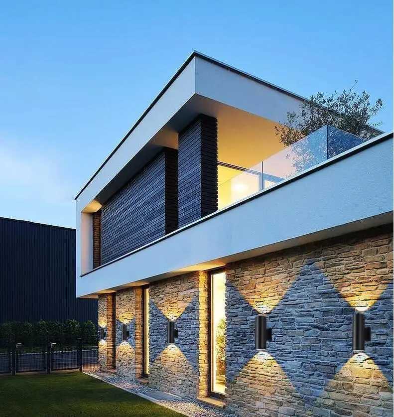 6W 10W 24W 36W 60W Outdoor Waterproof IP65 Modern LED Wall Lamp Living Room Bedroom Corridor Porch Street Path Sconce Lighting XJ250624