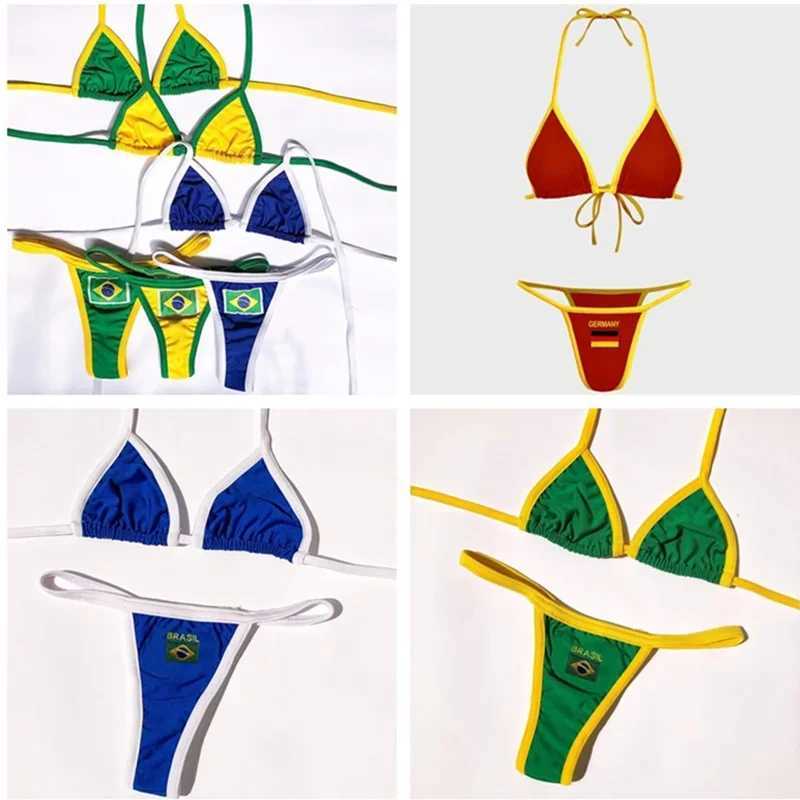2025 Brazilian Bikinis Summer Sexy Women Swimwear Swimsuit Thong Biquinis Beach Wear Ladys Bikini Set Bathing SuitXJ250624