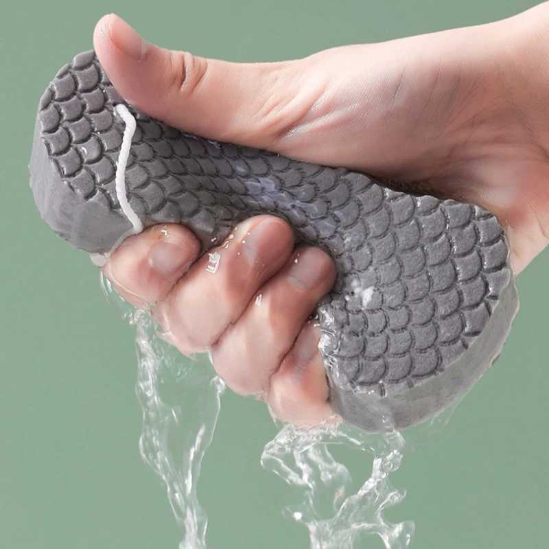Magic Bath Sponge - Ultra Soft 3D Exfoliation for Sensitive Skin Reusable Eco-Friendly Body Scrubber Adult Use R250625