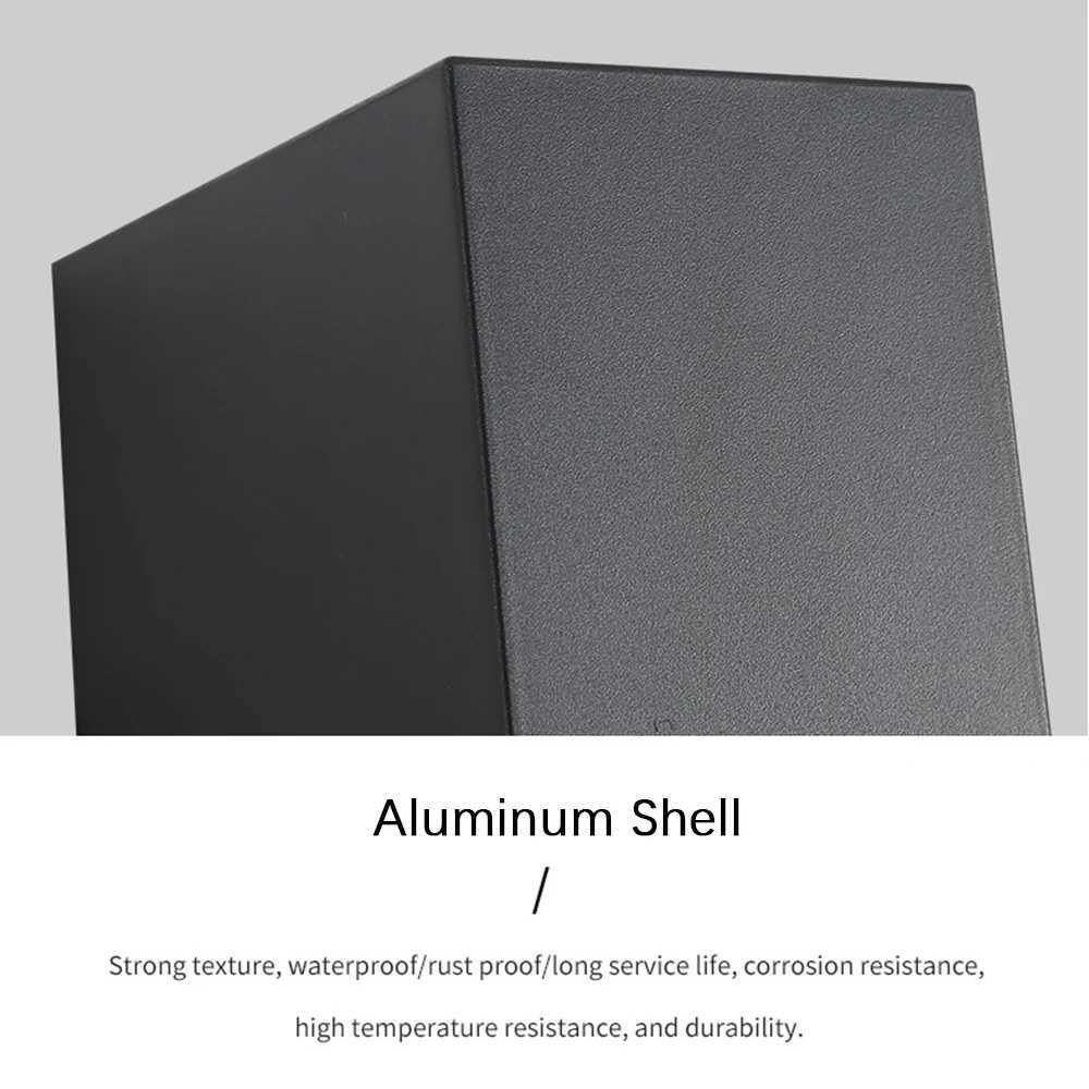 GU10 Base Outdoor Waterproof Wall Lights Garden Porch Wall Lighting LED Wall Lamps AC86-265V Indoor Bedroom Bedside Decoration XJ250624