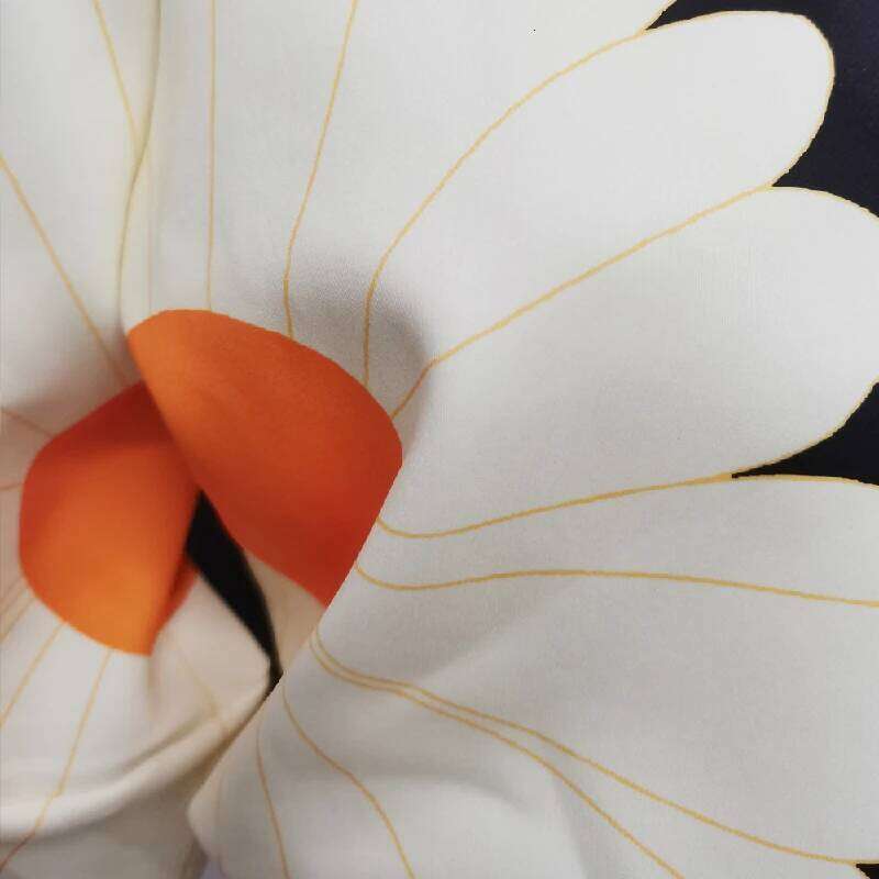 Flower Printed Thin Jacket for Women 2024 Summer Autunm Fashion Zippered Coat Stand Collar Puff Sleeve Loose Outerwear