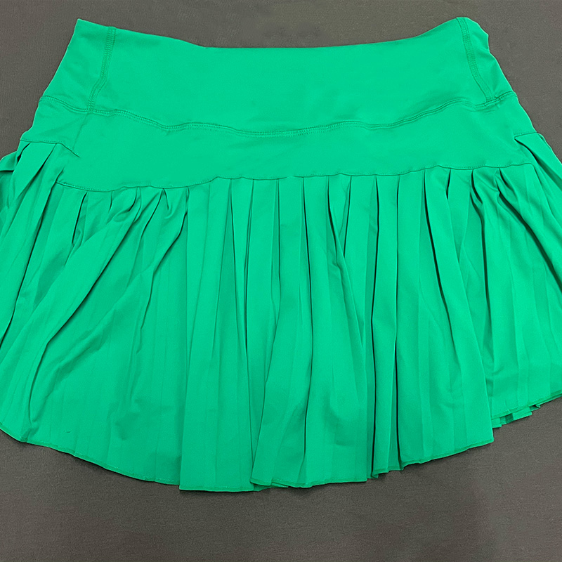 high waist slimming tennis yoga skirt quick drying breathable running skirt