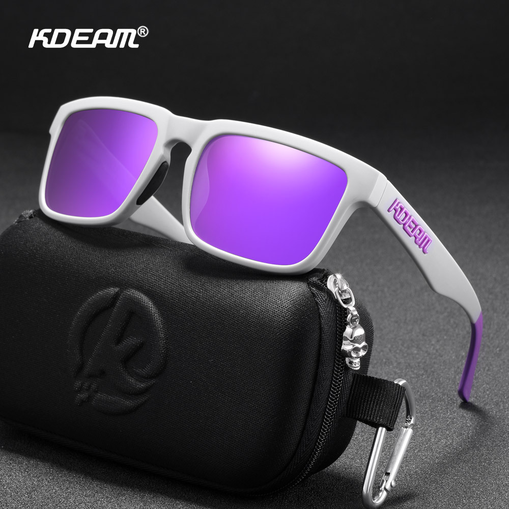 Fresh Colors Polarized Sunglasses Men Women Top Square Unisex Sun Glasses With Orange Box Category 241223