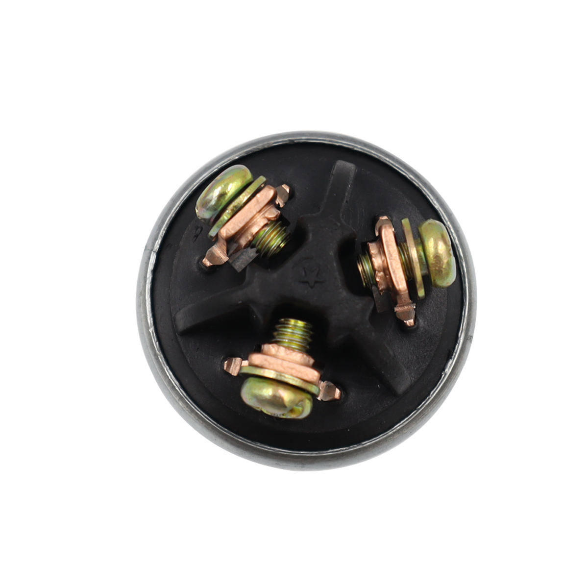 3-Wire Universal Ignition Key Switch for Cars, Buggies, Mowers and Go Karts, Off/On/(Start)