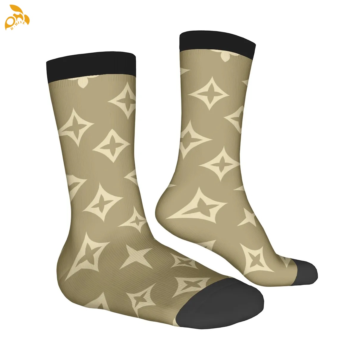 free shipping of customized comfortable Contrasting color socks in the United States with exquisite patterns