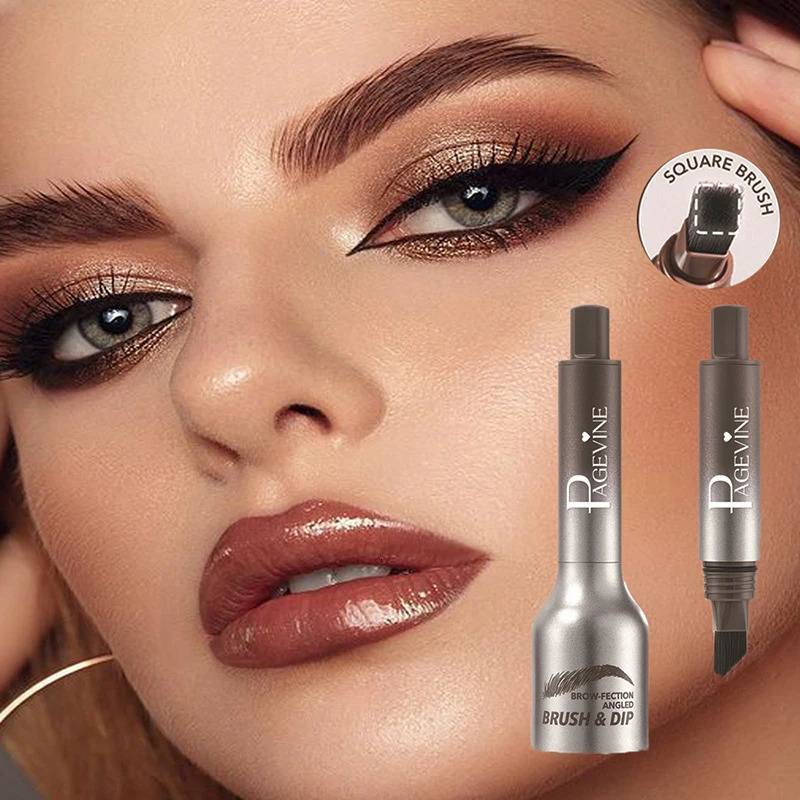 Eyebrow Dye Pencil Hairline Waterproofing Black Brown Large Brush Paint Gel Natural Wild Eyebrows Enhancer Tint Pen Cream Makeup 250625