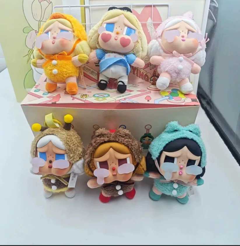 New Genuine Crybaby Crying Again Series Blind Box Bag Vinyl Face Doll Crybaby Plush Pendant Keychain Mystery Box Toy Ornament Y250624