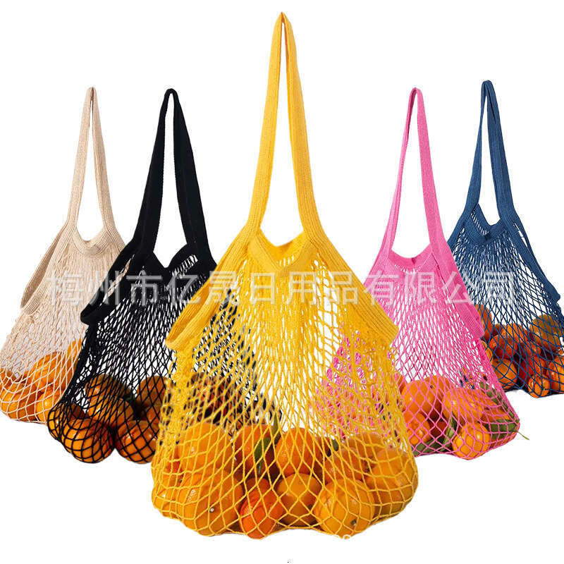 100% Handheld Pure Cotton Storage Folding Supermarket Portable Shopping Cloth Bag