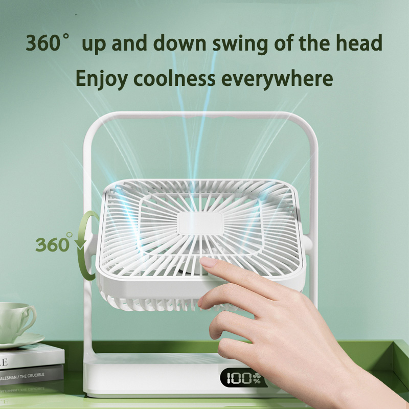 Portable handheld home mini outdoor office school m10 desktop fan