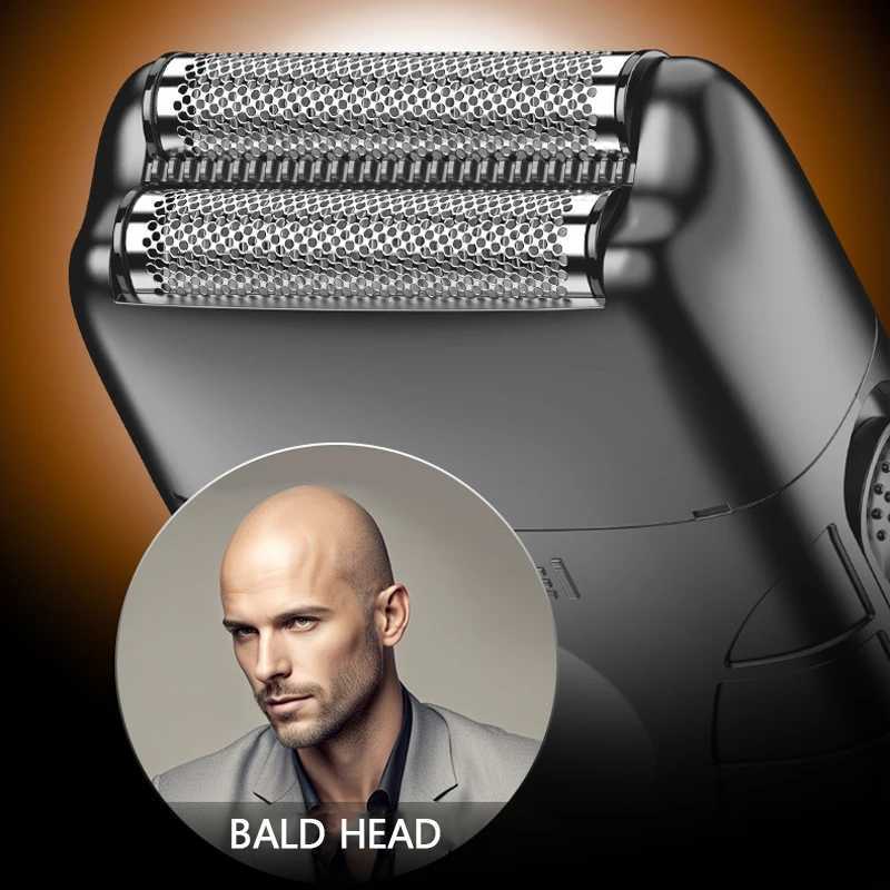 Kemei KM-T95 USB Charging Electric Shaver for Men Reciprocating Twin Blade Razor Shaver Beard Trimmer Shaving Machine W250625