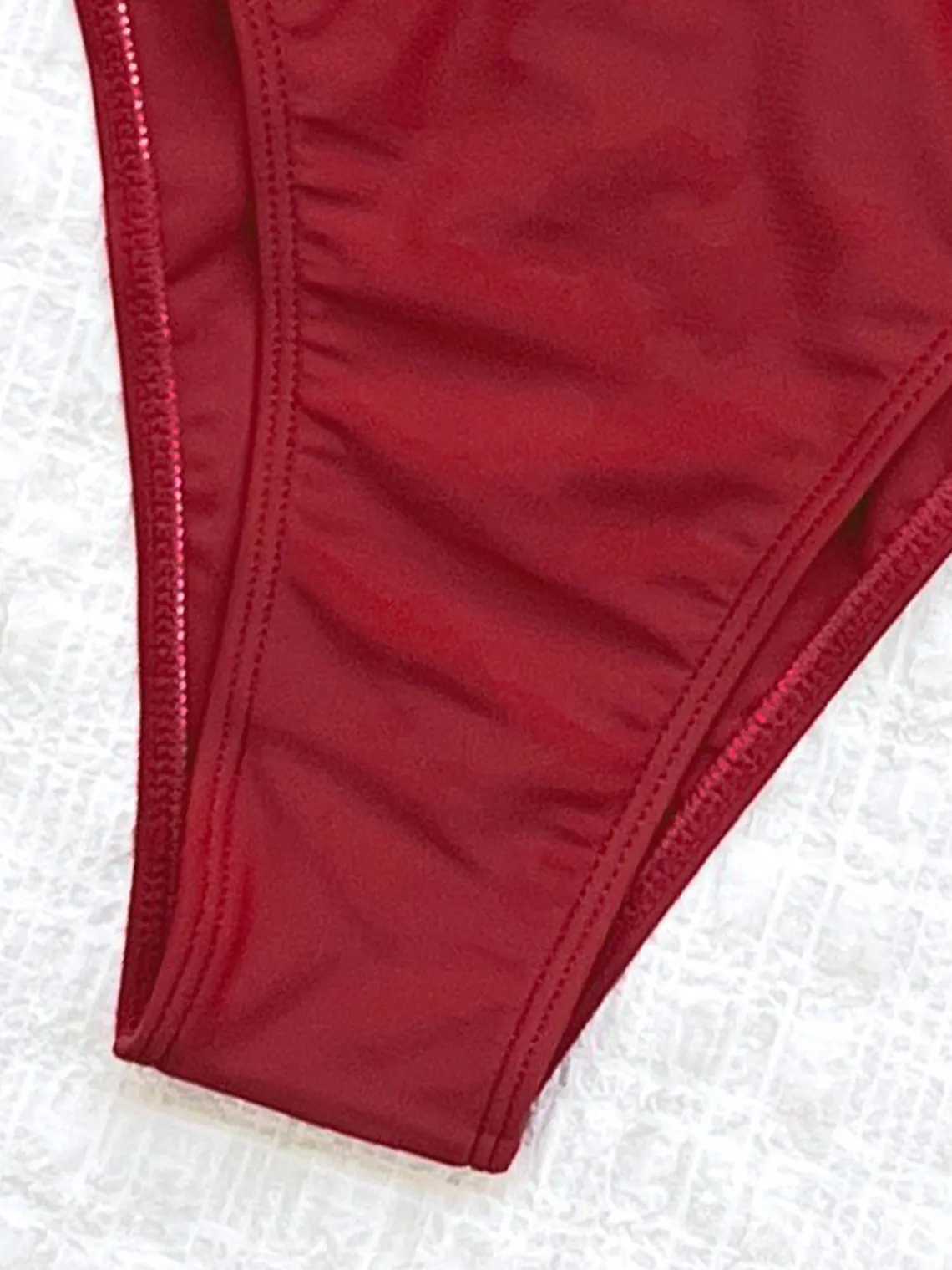 2025 Style Bandage Low Waist Bikini Women Slip Swimsuit Fashion Sexy Lady Biquini Swimwear Bath Suit Female Beachwear Clothes XJ250624