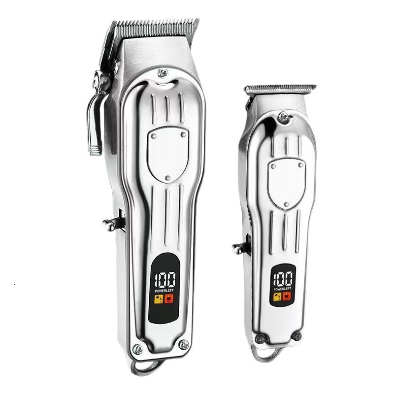 Professional Combo Kits Hair Clipper Electric Powerful Hair Trimmer For Men Rechargeable Cordless Haircut Machine for Barber 241119