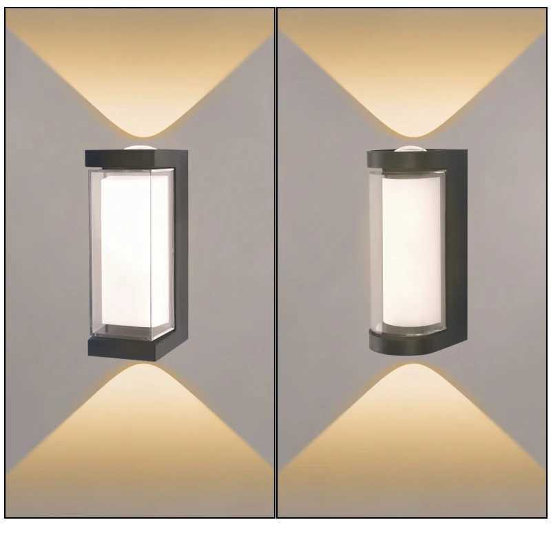 LED Wall Lamp Outdoor/ Indoor Waterproof 10W Porch Garden Balcony Wall Lamp For Interior Home Decor Wall Lighting XJ250624