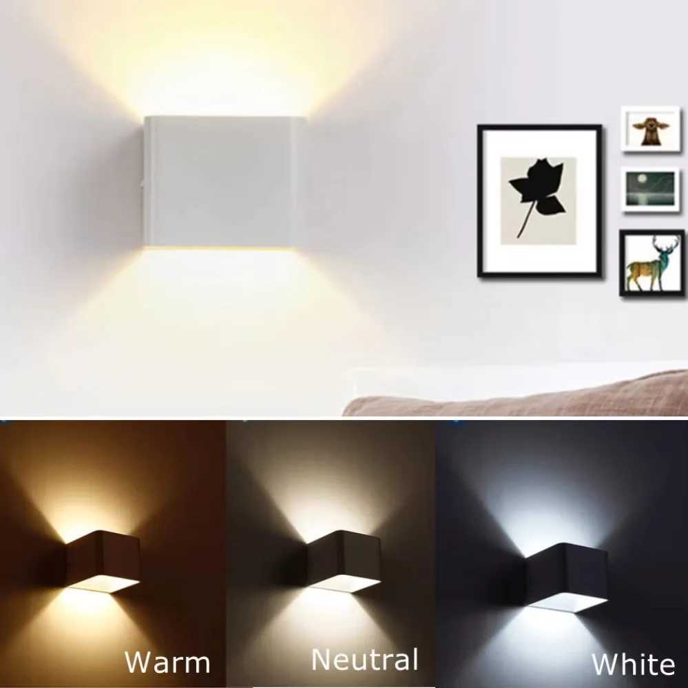 LED Bedroom Sconce Wall Lamp Living Room Foyer Bedside Office Wall Light Aisle Corridor Hallway Bathroom Decor Lamps XJ250624