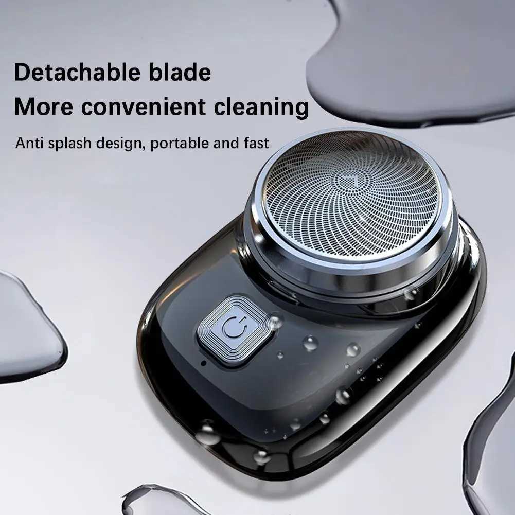 USB Rechargeable Mini-Shave Pocket Size Portable Electric Shaver Razor For Men W250625