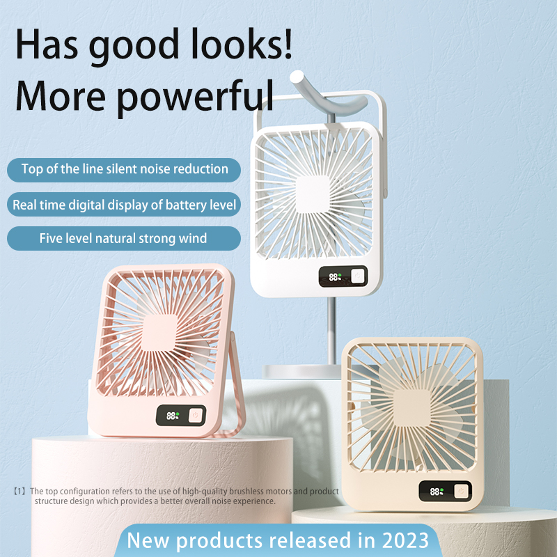 Portable handheld outdoor office desktop fan for school and home use Q3 desktop fan