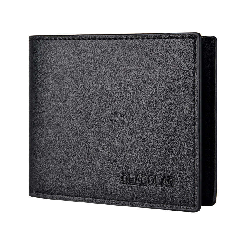 New Men's Short Driving License Multi-Card Slot Men 70% off Horizontal Business Leather Wallet wallet designer mens wallet