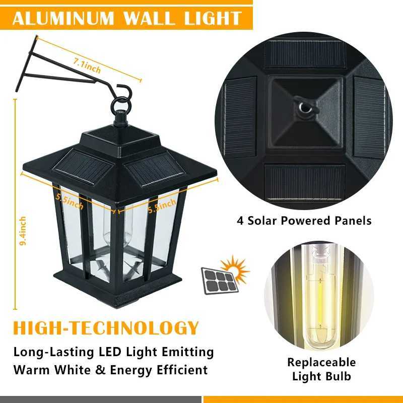 Solar LED Outdoor Lighting Solar Garden Light Solar Courtyard Decorative Light Outdoor Waterproof Lighting XJ250624