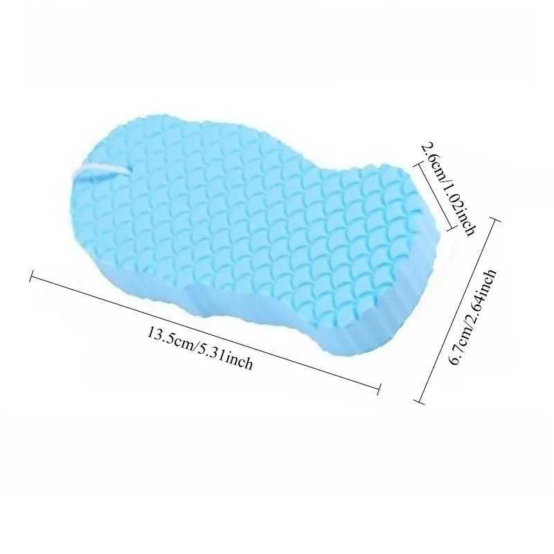 Magic Bath Sponge - Ultra Soft 3D Exfoliation for Sensitive Skin Reusable Eco-Friendly Body Scrubber Adult Use R250625