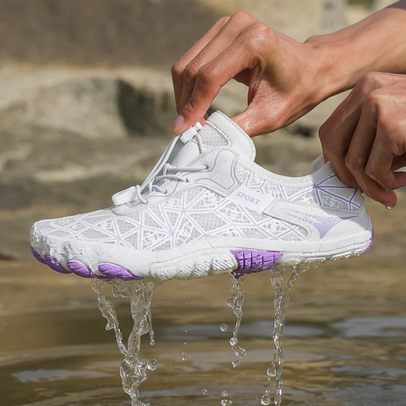 High-Quality Wide-version Barefoot Water Shoes Sports Cross-swimming Training Shoes Quick-drying Outdoor Shoes With Drainage 250624