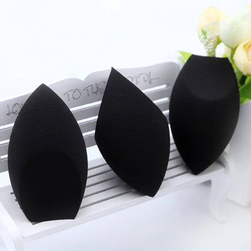 10pcs Black Makeup Applicator Super Soft Sponge Powder Blender Smooth Foundation Contour Blending Puff 250625