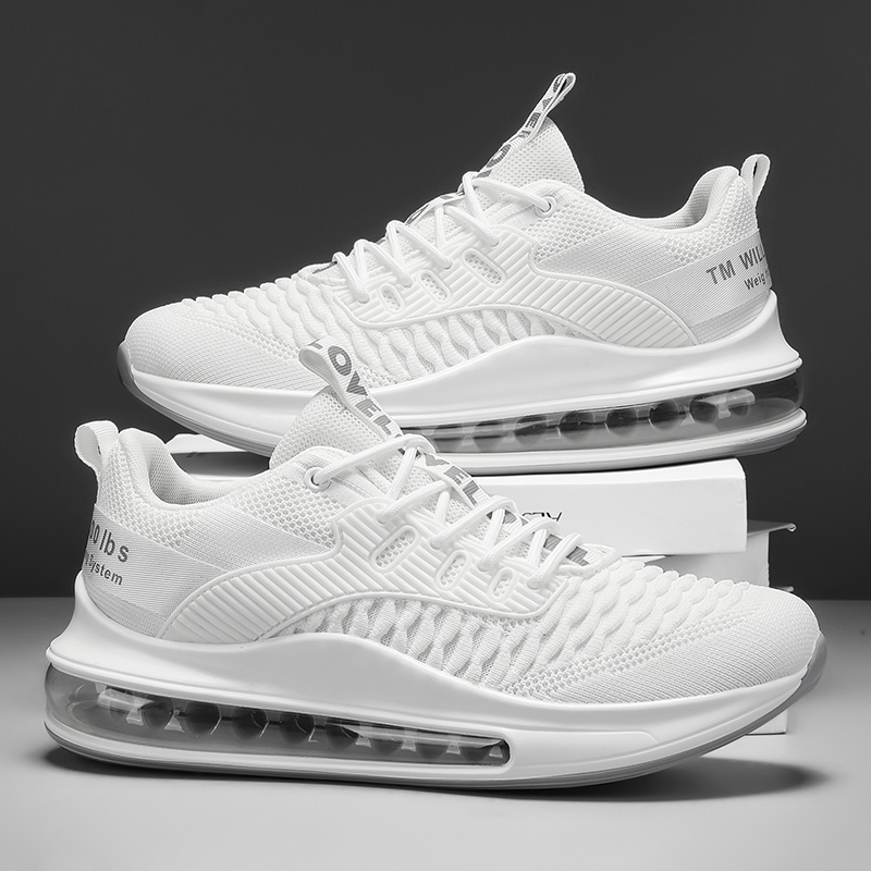 9018 - New Air Cushion Shock Absorbing Running Shoes for Summer Breathable and deodorant mesh shoes Youth athleisure shoes Lightweight and non-slip