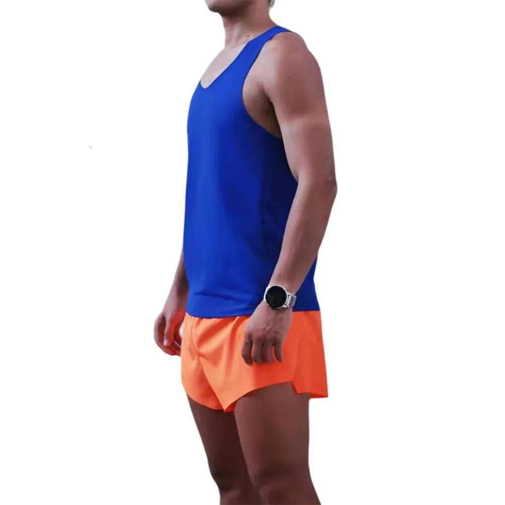 New Quick Drying Running Lightweight Solid Color GYM Short Breathable Sport Shorts Men